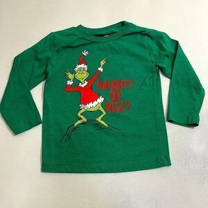 Dr Seuss Christmas Grinch 3/4 Sleeve